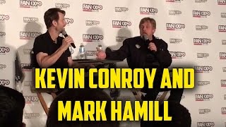 Kevin Conroy and Mark Hamill QampA  Dallas Fan Expo 2017  Batman and Joker [upl. by Nwahsd]