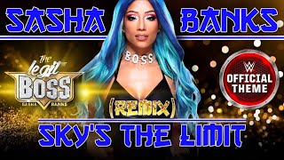 Sasha Banks  Sky’s The Limit Remix Entrance Theme feat Snoop Dogg [upl. by Atirahc361]