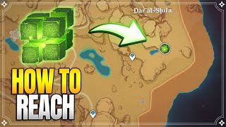 How to reach Dendro Hypostasis  World Quests amp Puzzles 【Genshin Impact】 [upl. by Ardnoyek456]