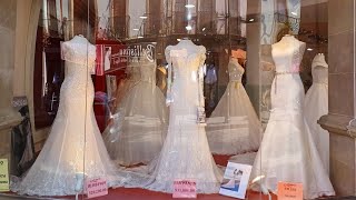 La Calle de los Vestidos de Novias XV años primera comunión Bautizos en la CDMX [upl. by Riesman]