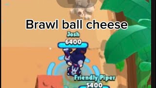 Brawl ball cheese  brawl stars  joshulevz  cheese 🧀 [upl. by Anton]