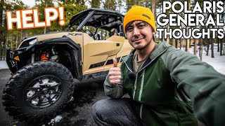 The BEST AllAround UTV Polaris General XP 4 1000  What Should I Do With It [upl. by Joshuah]