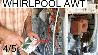 DISASSEMBLE WHIRLPOOL AWT 45 [upl. by Inittirb642]