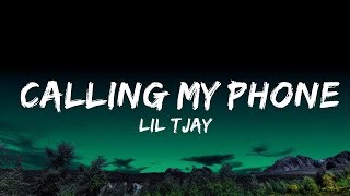 Lil Tjay  Calling My Phone feat 6LACK Lyrics [upl. by Siramaj]