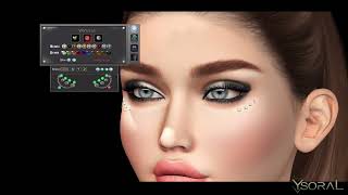 Ysoral  Face Piercing Lila  MOVIE 4K Second Life [upl. by Nuahsyt]