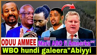 WBOn hundi nu harka galeeraquotAbiyyiMarii ABO fi ameerkaDubbi Abiyyi 5142024 AGM OMN news [upl. by Ahsekel]