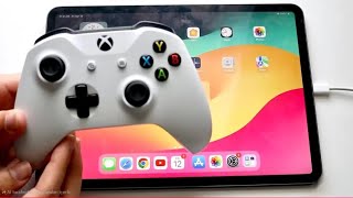 Xbox Konsol İpade BağlamakXbox Konsol İle Gamepad Oyunları OynamaConnecting Xbox Console To İpad [upl. by Nyrmak]