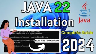 How to Install Java JDK 22 on Windows 11 2024 [upl. by Riordan]