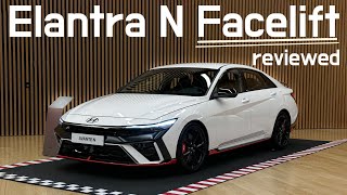 2024 Hyundai Elantra N Facelift PE Review  Magnetic Paddle Shifters quotThe new Elantra Nquot [upl. by Aronel836]