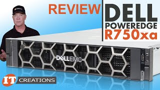 Dell PowerEdge R750xa GPU Accelerated Server REVIEW  IT Creations [upl. by Aizek]