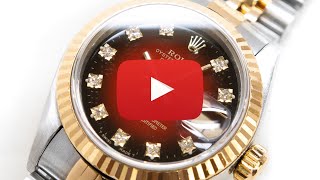 Rolex Datejust  Watch of the Week [upl. by Priscella]