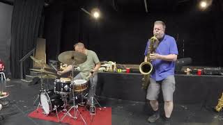 Paal NilssenLove amp Ken Vandermark  Columbia Music Festival Assn  8312024 [upl. by Osbourn210]