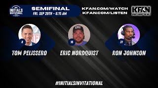 InitialsInvitational  Semifinal PelisseroNordquistJohnson [upl. by Aloek904]