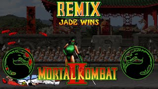 Mortal Kombat II Remix  Jade Playthrough  No Commentary [upl. by Lachlan]