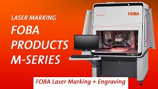 Laser marking machine  FOBA MSeries [upl. by Tengdin]