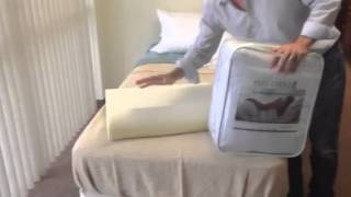 Cooling Mattress Pad for Tempurpedic Beds  Tempurpedic mattress too hot No More [upl. by Alphonsine252]