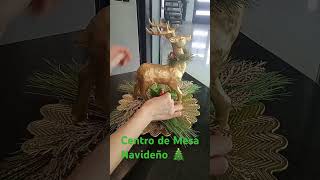 Navidad 🎄 2024 christmas centrodemesa manualidadesnavidad decoration diy [upl. by Fidelia461]