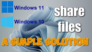 ✨Windows 1110  How to create a local network and share files between computers over the network ✨ [upl. by Lontson]