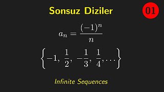 Sonsuz Diziler Infinite Sequences Calculus 2 Ders Anlatımı [upl. by Nitsed]