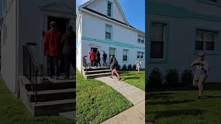 Eviction caught on tape Must watch TenantEviction Evicted cops Sheriff Eviction Landlord [upl. by Eilis507]