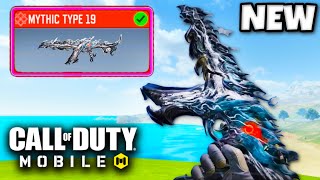 NEW MYTHIC TYPE 19 GAMEPLAY 😍 COD MOBILE [upl. by Bently]