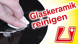 Glaskeramik reinigen So wird jedes Kochfeld pflegeleicht und wie Neu [upl. by Forrer]