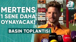 Galatasaraylı Mertens quot1 Yıl Daha Oynayabilirim Kendimi İyi Hissediyorumquot  A Spor  Spor Gündemi [upl. by Davidoff]