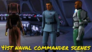 All 41st naval commander scenes  The Clone Wars [upl. by Atikin]