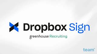 Dropbox Sign for Greenhouse  Overview [upl. by Onaicram]