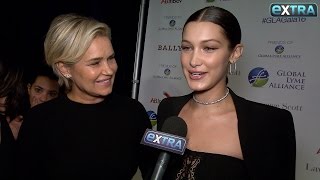 Yolanda amp Bella Hadid Speak Out About Gigis CaughtOnCamera Attack by Prankster Vitalii Sediuk [upl. by Aicinoid]