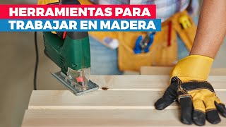 ¿Con qué herramientas trabajar la madera [upl. by Yezdnil]