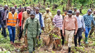 CS Machogu amp Governor Natembeya lead tree planting exercise in KitaleTrans Nzoia County [upl. by Casabonne]