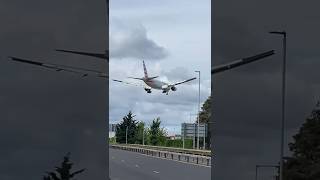 American Airlines b777 landing at London Heathrow Airport aviation [upl. by Ciccia101]