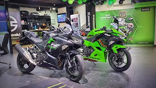 2024 Kawasaki Ninja 400 Detailed Review  On Road Price amp Colours I Exhaust Sound [upl. by Alansen]