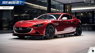 2025 Mazda RX7 Unveiled  The legendary rotary engine sports car is coming [upl. by Esinal]