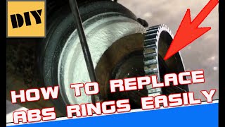 🛑 How to Replace ABSTone Ring Replacement for All Cars HOT TIP [upl. by Namielus]