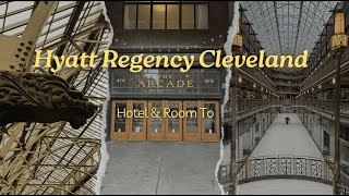 Hyatt Regency Cleveland at The Arcade  Hotel amp Suite Room Review [upl. by Krefetz]