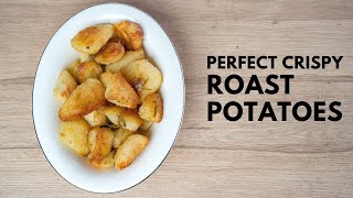 The Perfect Crispy Roast Potatoes Recipe Christmas Recipes [upl. by Nodle]