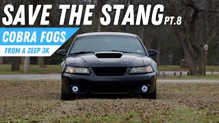 Cobra Fog LightsFrom a Jeep  Save The Stang Pt8 [upl. by Yug]