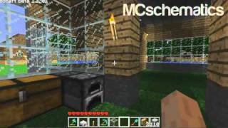 Minecraft Medium House 1 Minecraft Schematic DOWNLOAD [upl. by Aime]