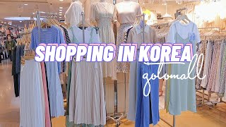 GOTOMALL Summer Fashion Haul What 50 can buy at underground shopping center  고투몰 KOREA VLOG [upl. by Amzu]