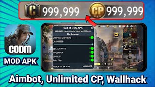 COD Mobile Mod APK v20251 Unlock Aimbot Unlimited CP amp Wallhack Android amp iOS [upl. by Najar]