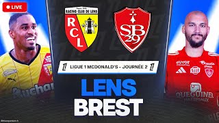 🔴 LENS  BREST  🟡🔴 Les Sang et Or face aux Ty Zef   rcl vs sb29   LIGUE 1  LIVEDIRECT [upl. by Prasad]