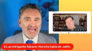 Es un intrigante falsario Noroña habla de Jalife [upl. by Rolanda799]