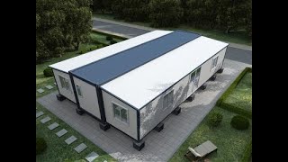 40ft foldable expandable container home with two bedrooms [upl. by Jonina]