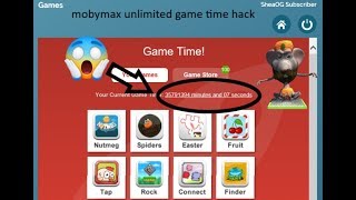 HOW TO GET UNLIMITED MOBYMAX GAME TIME 2019 [upl. by Karlis]