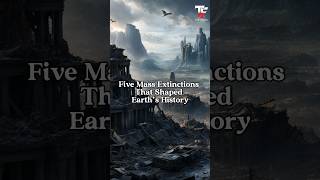 Five Mass Extinctions That Shaped Earths History shorts ytshorts history extinction facts [upl. by Durning]