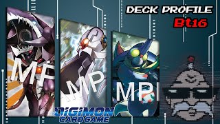 TyrantKabuterimon BT16 Deck Profile Digimon Card Game [upl. by Beaulieu243]