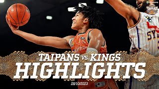 Cairns Taipans vs Sydney Kings  Game Highlights  Round 5 NBL24 [upl. by Sihon170]