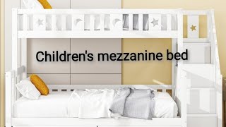 Childrens mezzanine bed [upl. by Shulman550]